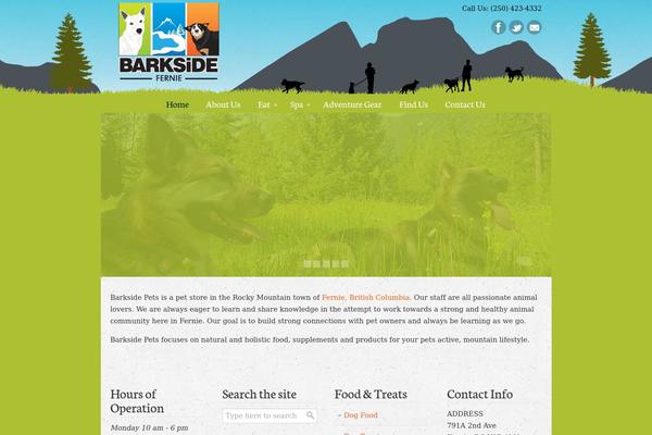 U Design Child theme site design template sample