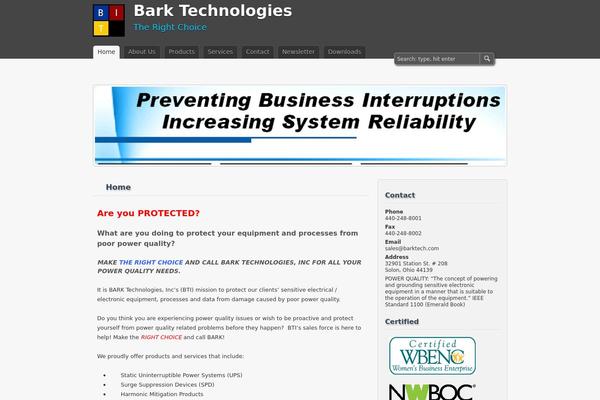 zBench theme site design template sample