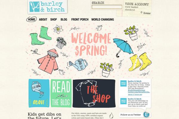 Bb theme site design template sample
