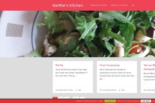Napoli theme site design template sample