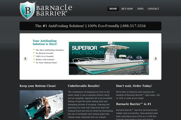 barnacleprotection.com site used Over Easy