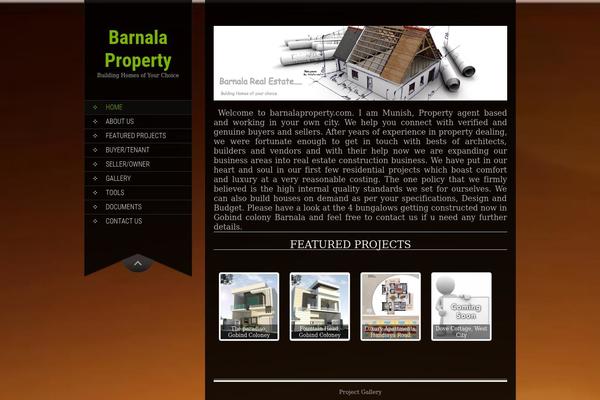 barnalaproperty.com site used SKT Full Width