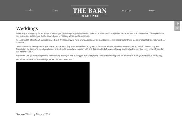 Barnelli theme site design template sample