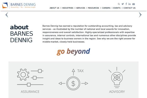 barnesdennig.com site used Barnesdennig