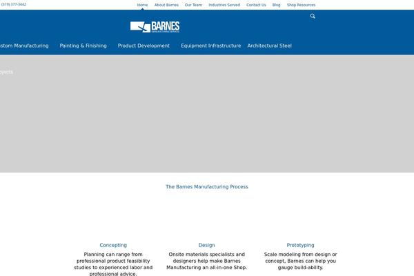 Salient theme site design template sample
