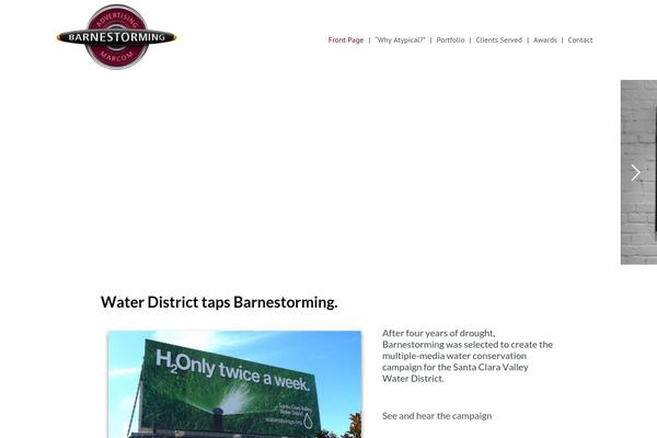 Extent-wp theme site design template sample