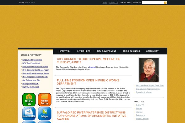 barnesvillemn.com site used Theme1081
