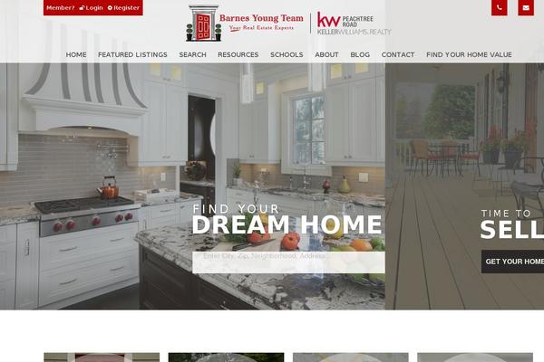 Site using Real Estate Website Builder plugin
