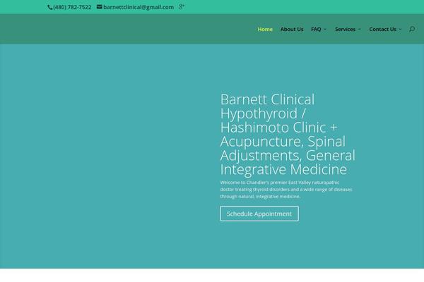 Divi theme site design template sample