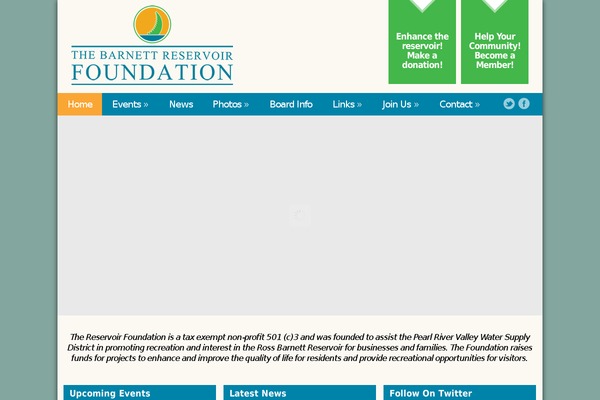 barnettreservoirfoundation.org site used Mediagin