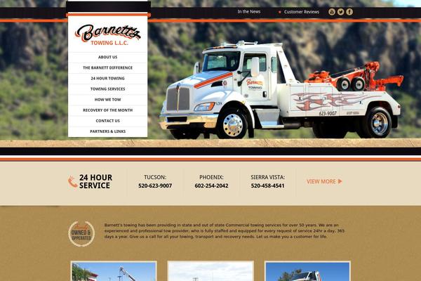 barnett theme websites examples