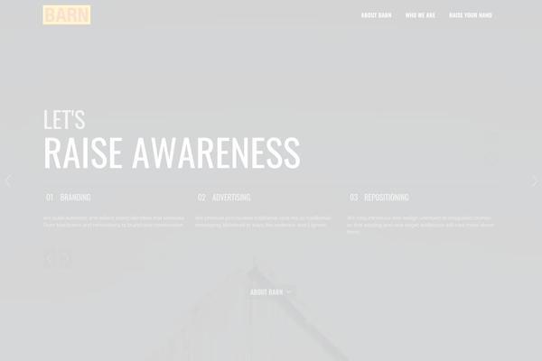 North theme site design template sample