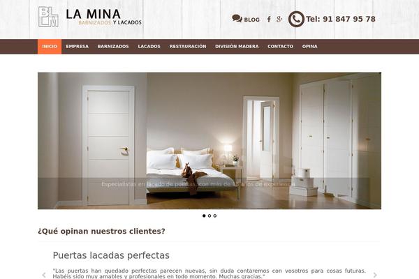 barnizadoslamina.com site used SKT Parallaxme