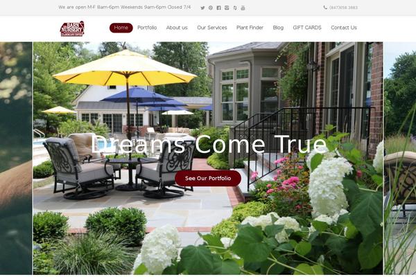 barnnurserylandscape.com site used Yolanddesign