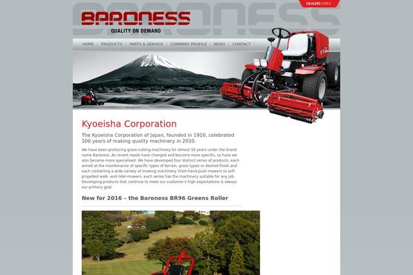 baronessuk.com site used Baroness