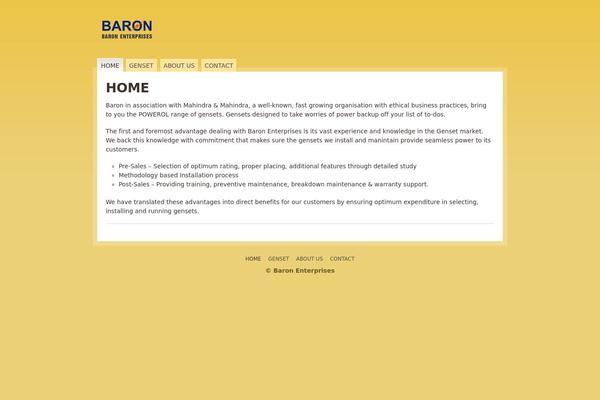 Site using Collapsing Pages plugin