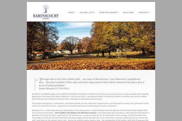 Dandelion theme site design template sample