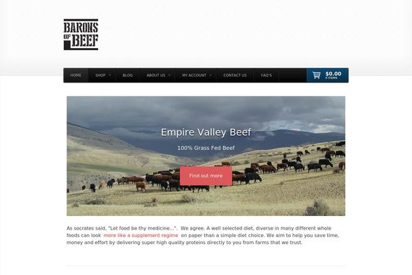 Shelflife theme site design template sample
