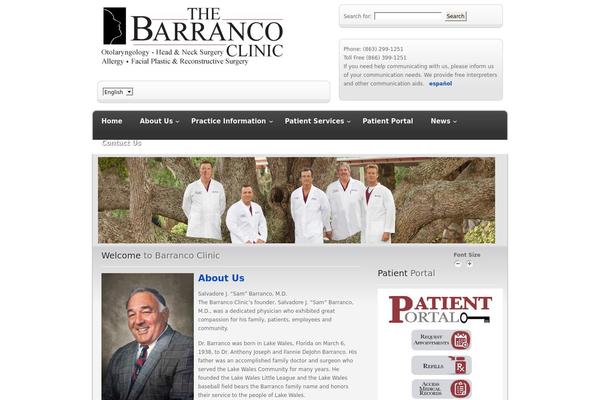 barrancoclinic.com site used Rt_quantive_wp