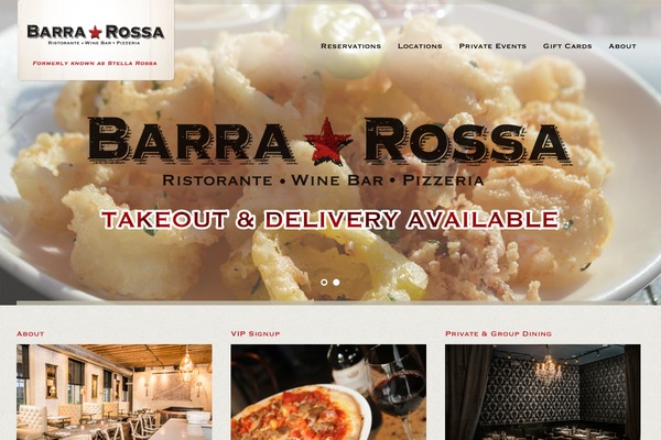 White Rock theme site design template sample