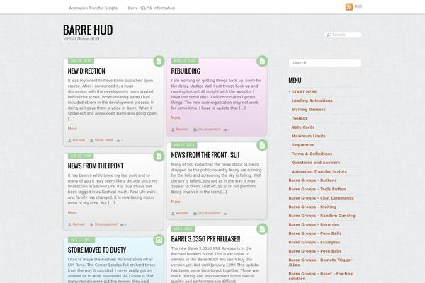 Grido theme site design template sample