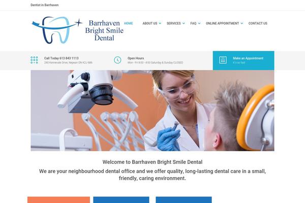 Dent-all theme site design template sample