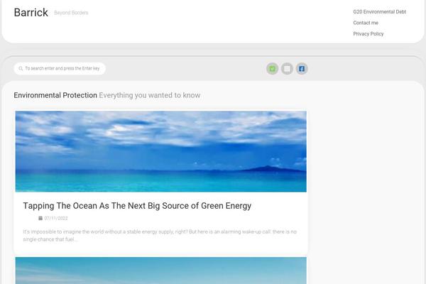 Instorm theme site design template sample