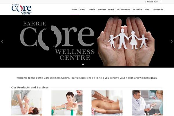 Enfold theme site design template sample