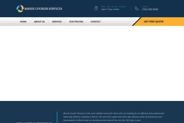 Logiscargo theme site design template sample