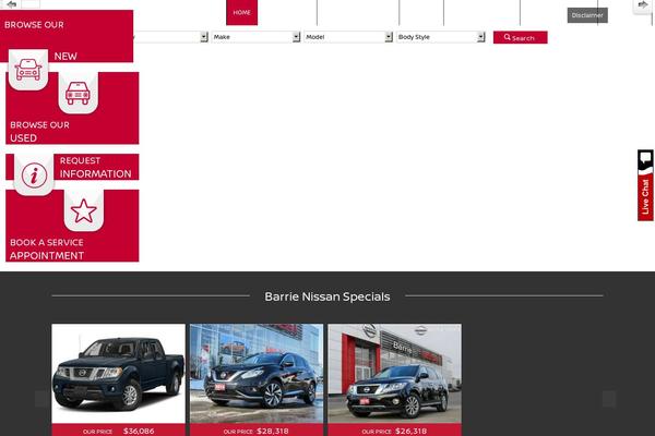 Site using MiniMax - Page Layout Builder plugin