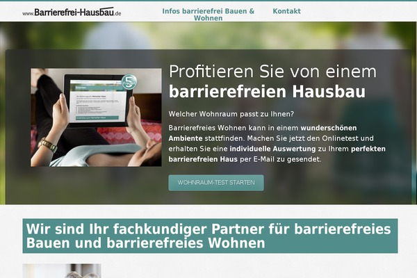 barrierefrei-hausbau.de site used Hausbau