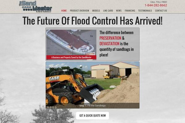 Parallax Pro theme site design template sample