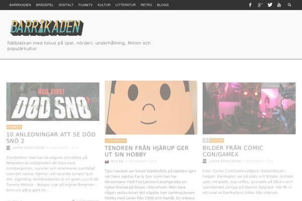 Site using Presso-shortcodes plugin