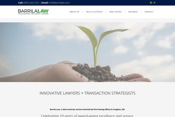 barrilalaw.com site used Barlaw