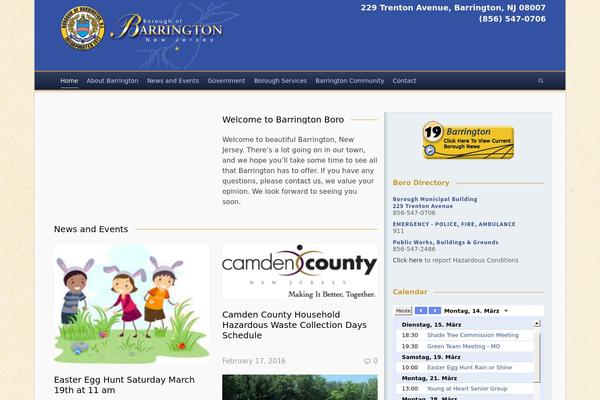Dante Child Theme theme site design template sample
