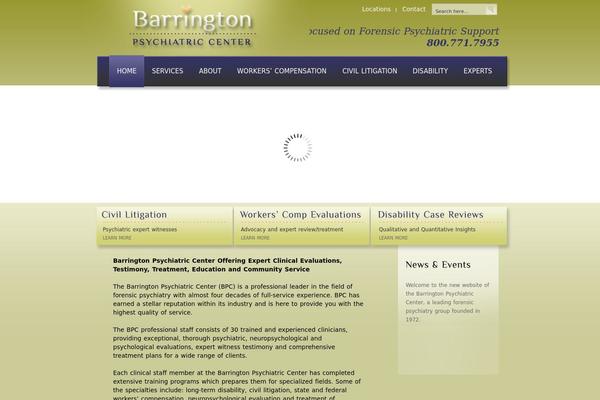 Site using Cforms plugin