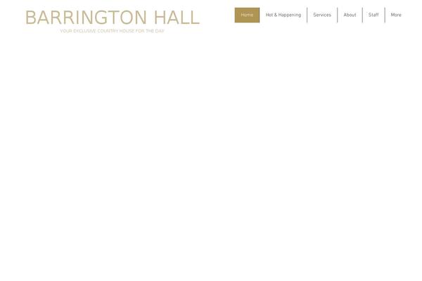 Hazel theme site design template sample