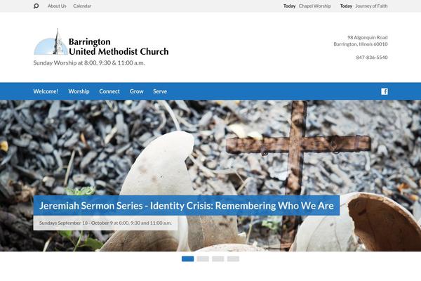 Exodus theme site design template sample