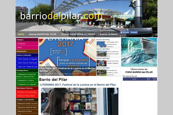 barriodelpilar.com site used Colormag2