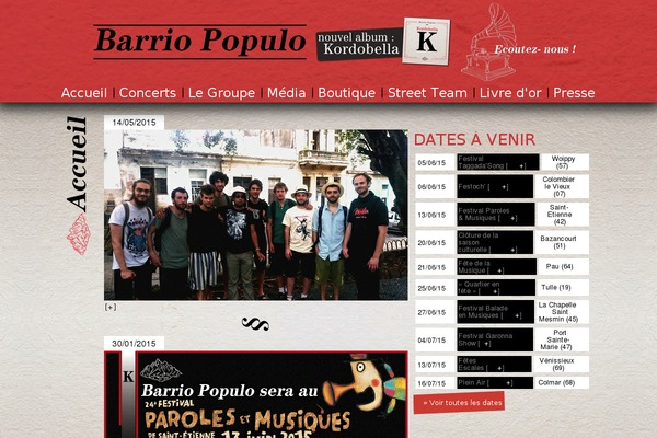 barriopopulo.fr site used Sandbox