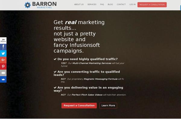 Crossway_onepage theme site design template sample