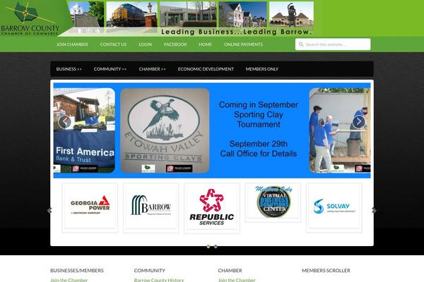 Site using Carousel Horizontal Posts Content Slider plugin