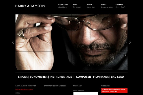 Rockwell theme site design template sample