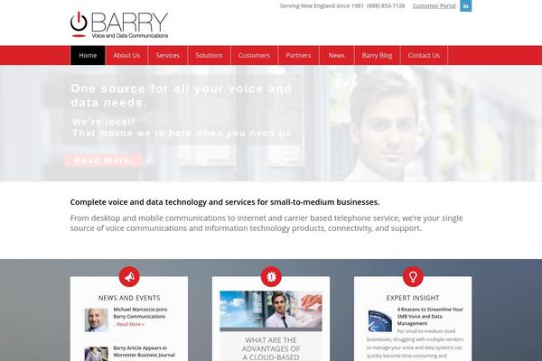 Oshine theme site design template sample