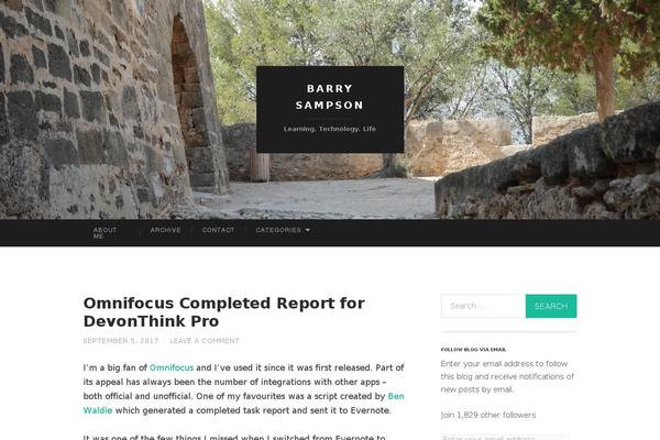 Hemingway-rewritten-wpcom theme site design template sample