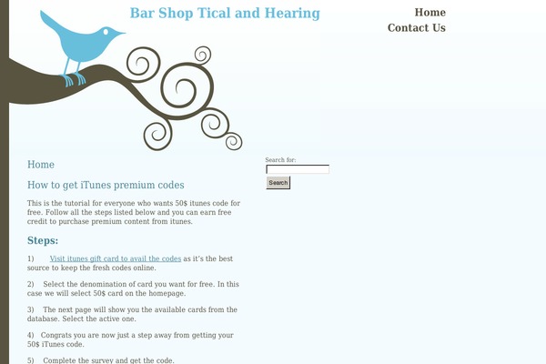 barshopticalandhearing.com site used Bluebird