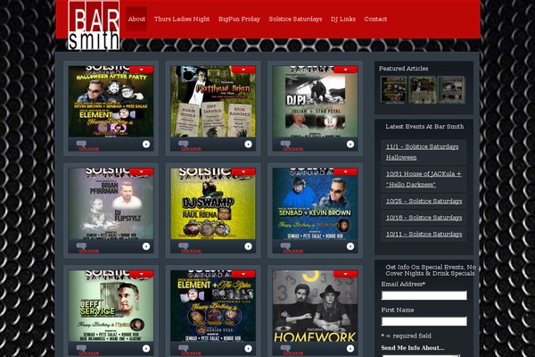 eGallery theme site design template sample