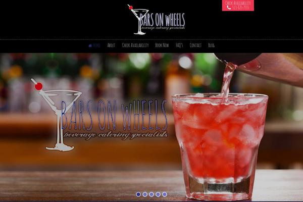 Dine & Drink theme site design template sample