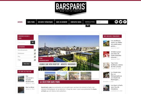 Ares theme site design template sample