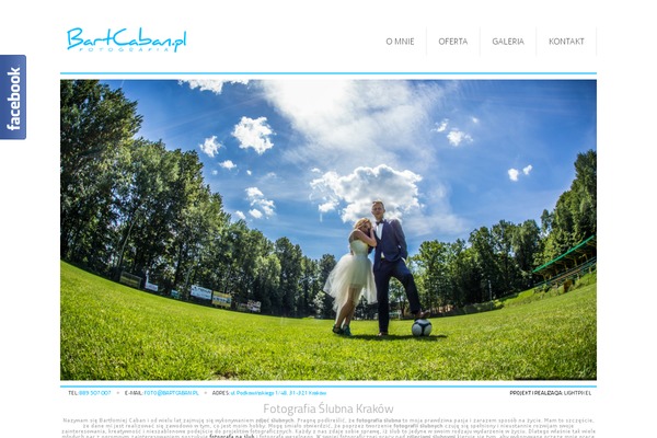bartcaban.pl site used Fotografia